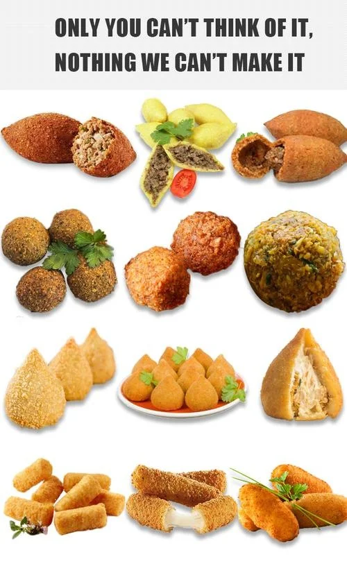 Multifunctional Automatic Small Desktop Maker Kibbeh/Kebbe/Kubba Encrusting Making Machine Kubba