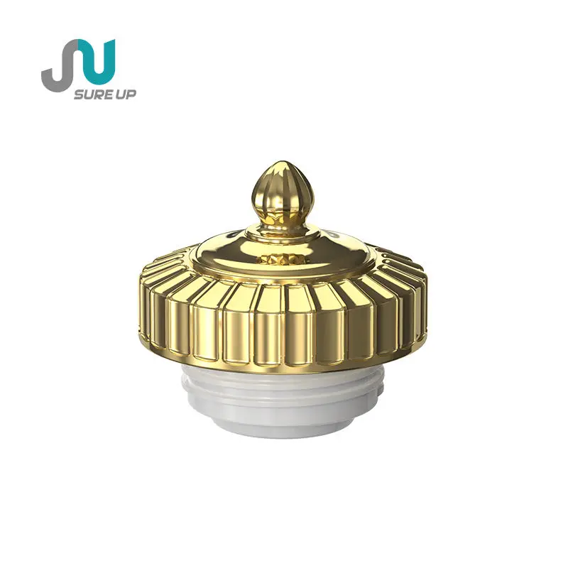 Hot Sales Arabic Transparent Tea Pot Vacuum Thermos Flask Golden Luxury Insulated Arabic Coffee Pot