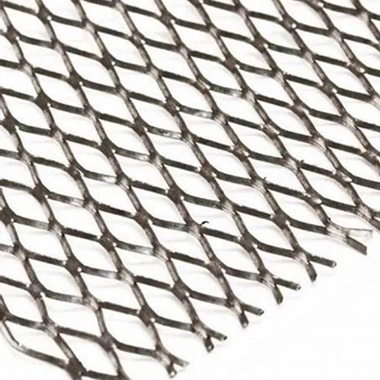 Hot Sale 304 316 Stainless Steel Expanded Wire Mesh Diamond Decorative Aluminum Expanded Metal Mesh