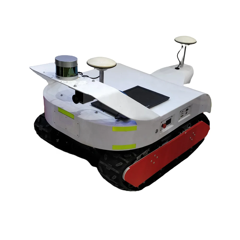 Komodo 01 hot sale electric drive steel industrial utv robotic track chassis crawler