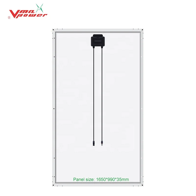 Vmaxpower 280W poly crystallinr solar cells, solar panel 265W transparent solar panel for 5KW solar energy system PV Price