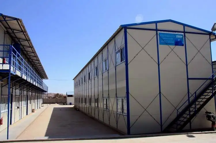 Temporary Construction House Color Steel Plate House Supply Quick-Assembled Container House