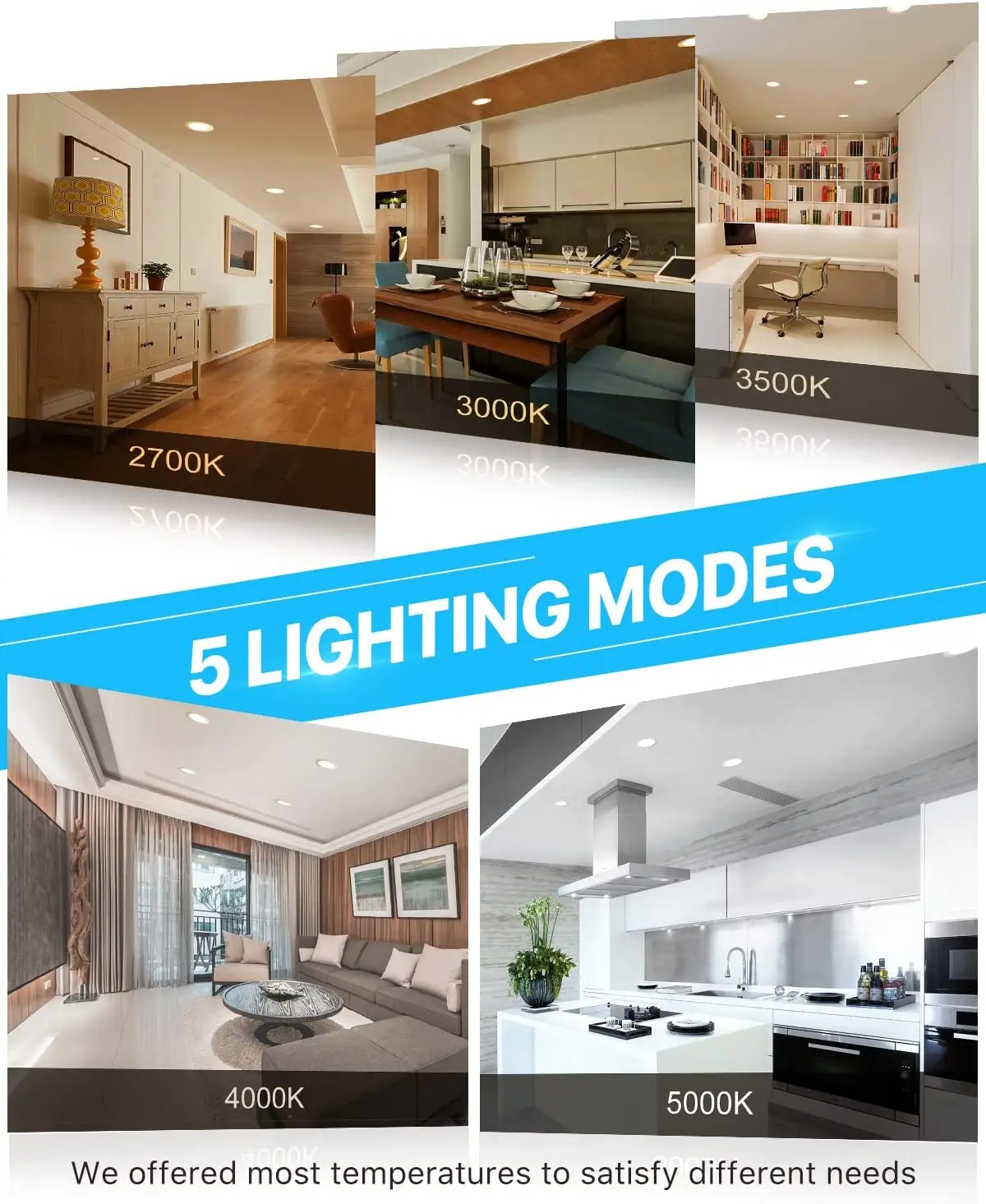 Popular panel 4Inch 9W 3CCT  Slim Led Panel Light Downlight  Potlight With Junction Box