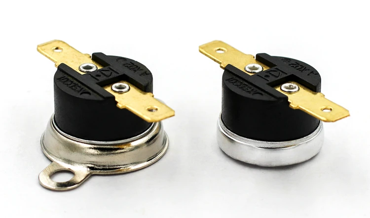 High Temperture Auto Reset Type Thermal Fuse Bimetallic Water Dispenser Thermostat KSD301 250V 10A