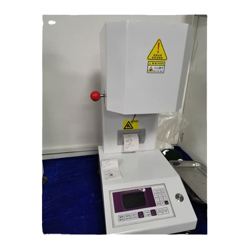 Determination of the melt mass-flow rate (MFR) and melt volume tester ISO 1133