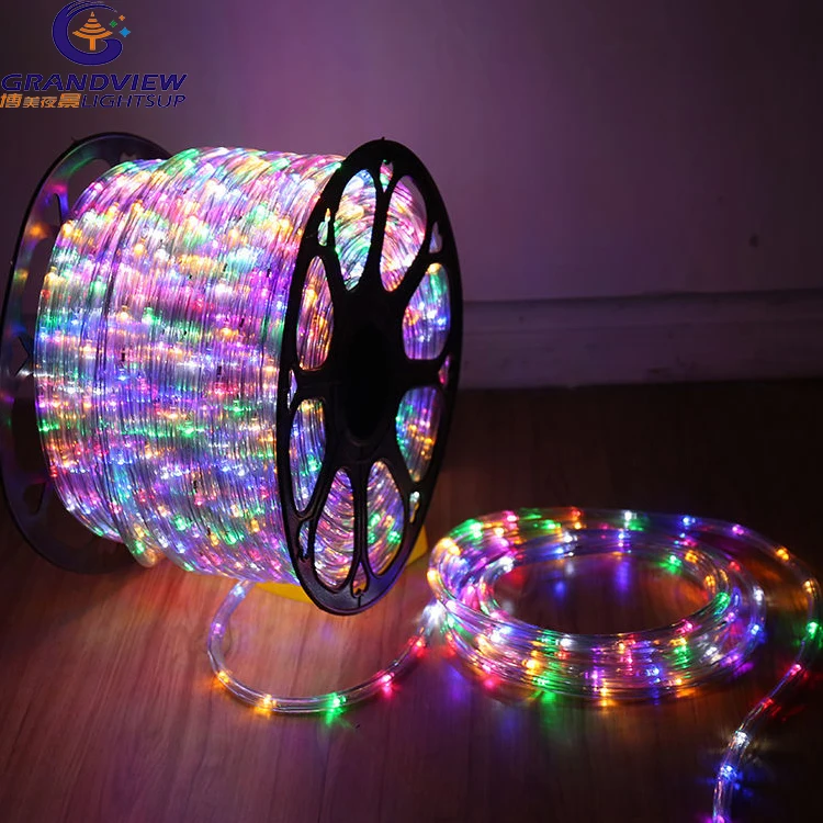 10mm 13mm LED Rope Light PVC 100m For Outdoor Garden Holiday Decorate Lighting
