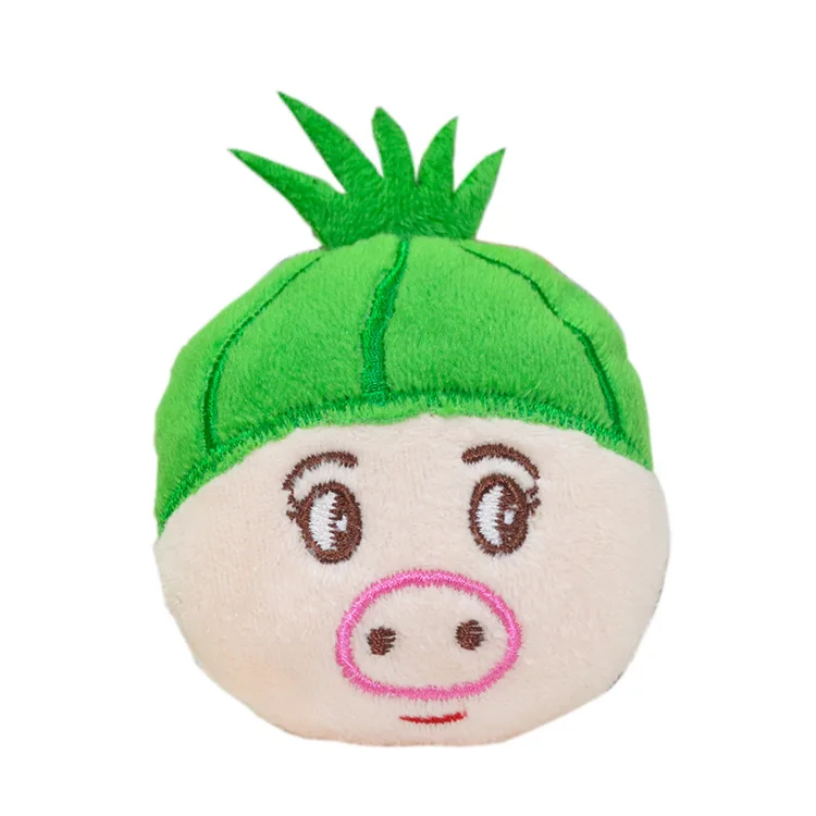 South Korea Fruit Pig Plush Toy Mini Doll Key Chain Wedding Throw Doll Yiwu Commodity Source