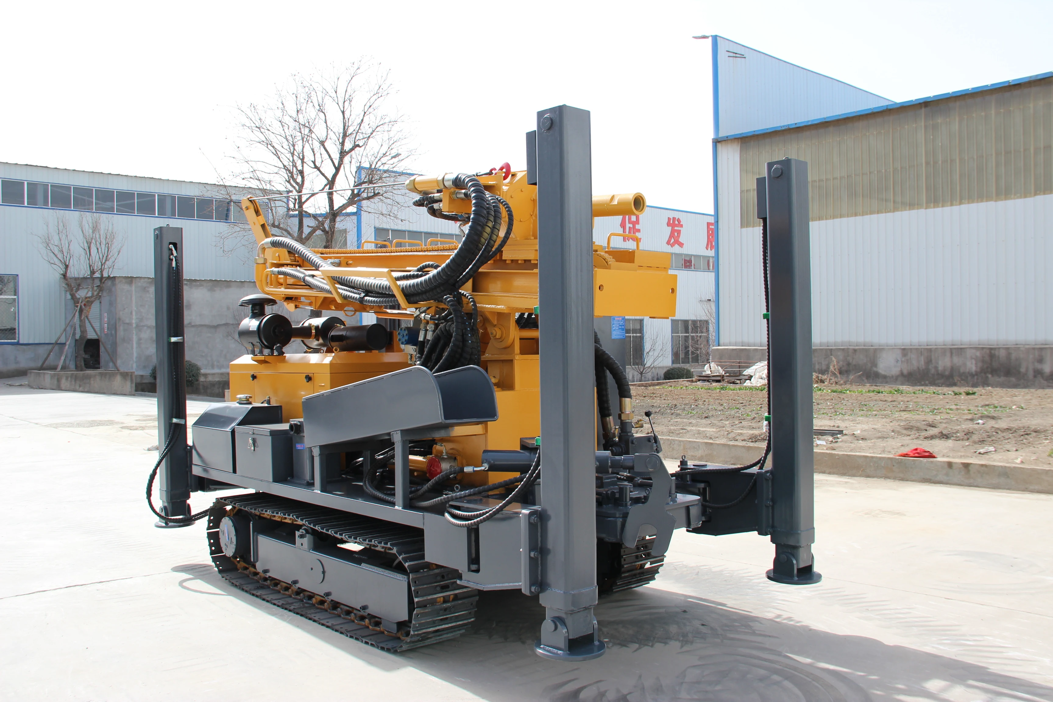 200m 300 meters water well drilling rig