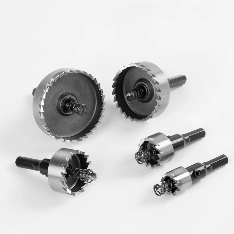 Hole opener drill bit woodworking hss prefabricated homes hole saw drill bit cutter core wood metal hole saw drill bit