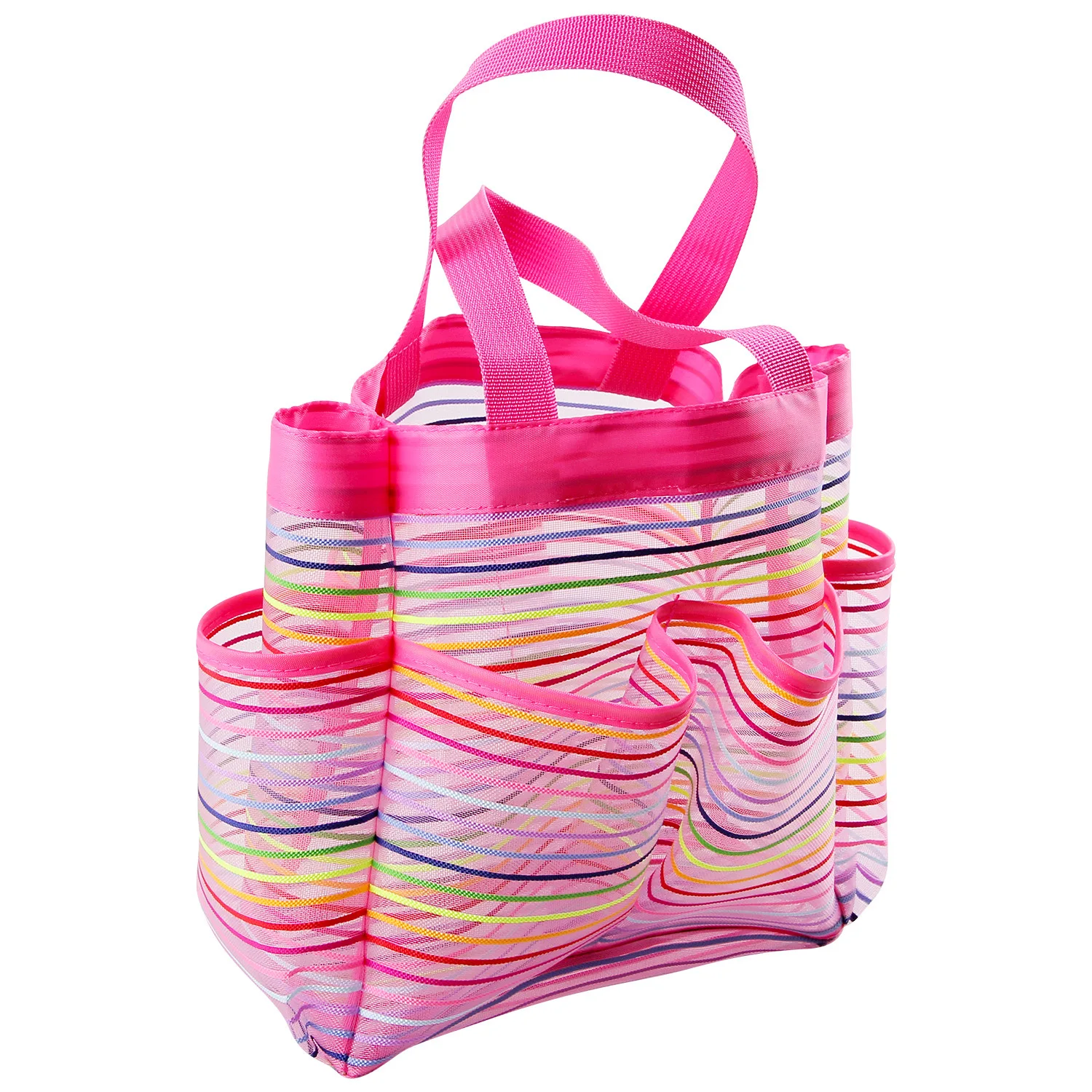 Ru New Hotsale Customized Logo Durable Polyester Tote Shopping Bag