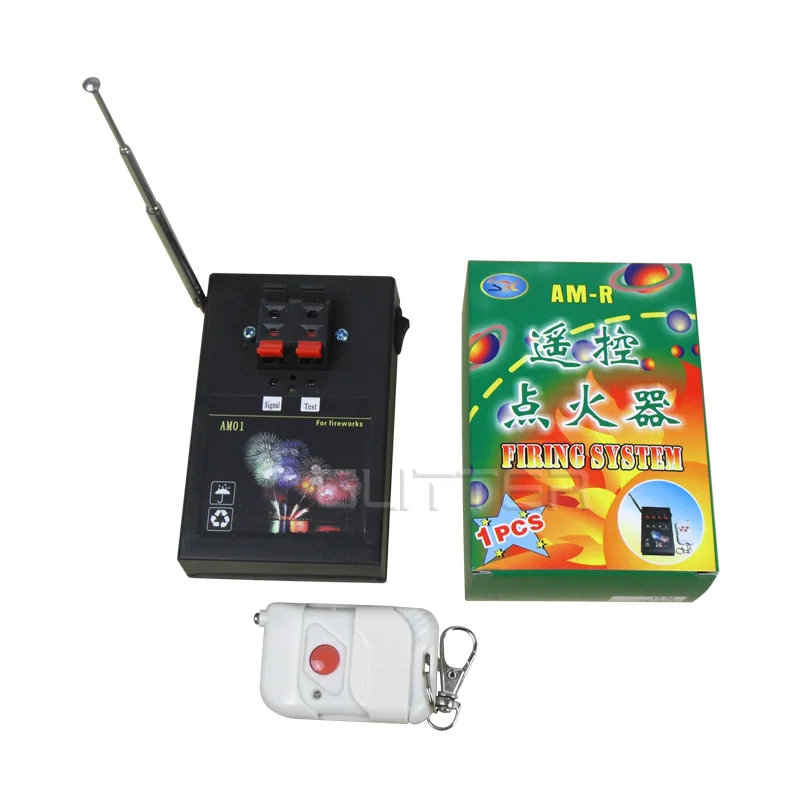 High quality one receiver remote control fireworks firing system with antenna stage Indoor cold pyro fireworks ignition system
