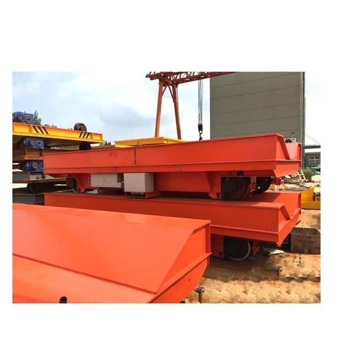 Battery Operated Automatic On Self Propelled Rail Transfer Cart