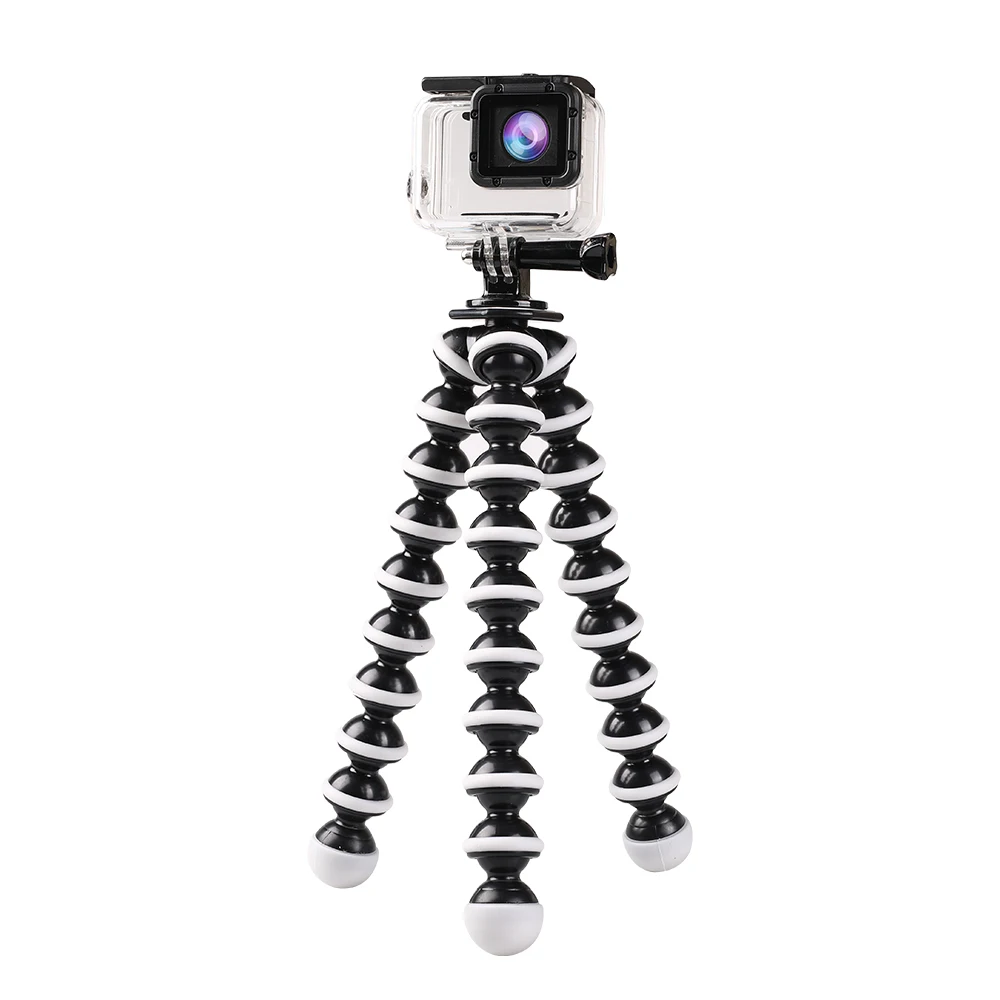 Slamoe Portable Flexible Professional Mini Octopus Dslr Vlog Video Mobile Phone Camera Stand Tripod