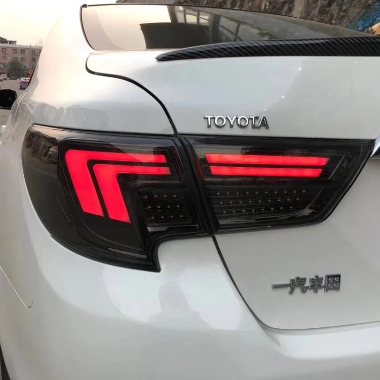 Задние фары для Toyota Reiz, Автомобильные светодиодные дневные ходовые огни, противотуманные фары, стоп-сигнал, задний бампер, сигнал поворота, стильное реле