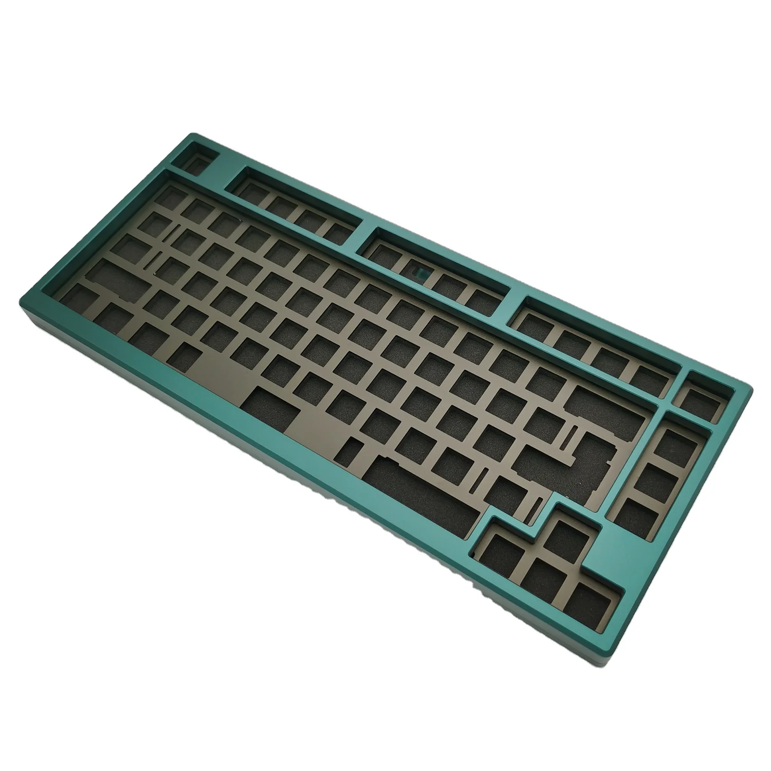 Mechanical Aluminum Kit 66 Key RGB Hot-Swap South-Facing Gasket-Mount Barebone CNC Keyboard Case