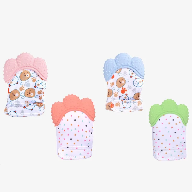 Food-grade Silicone Teether Baby Teething Toy Mother and baby products do not contain BPA soft gum baby molar Factory Wholesale
