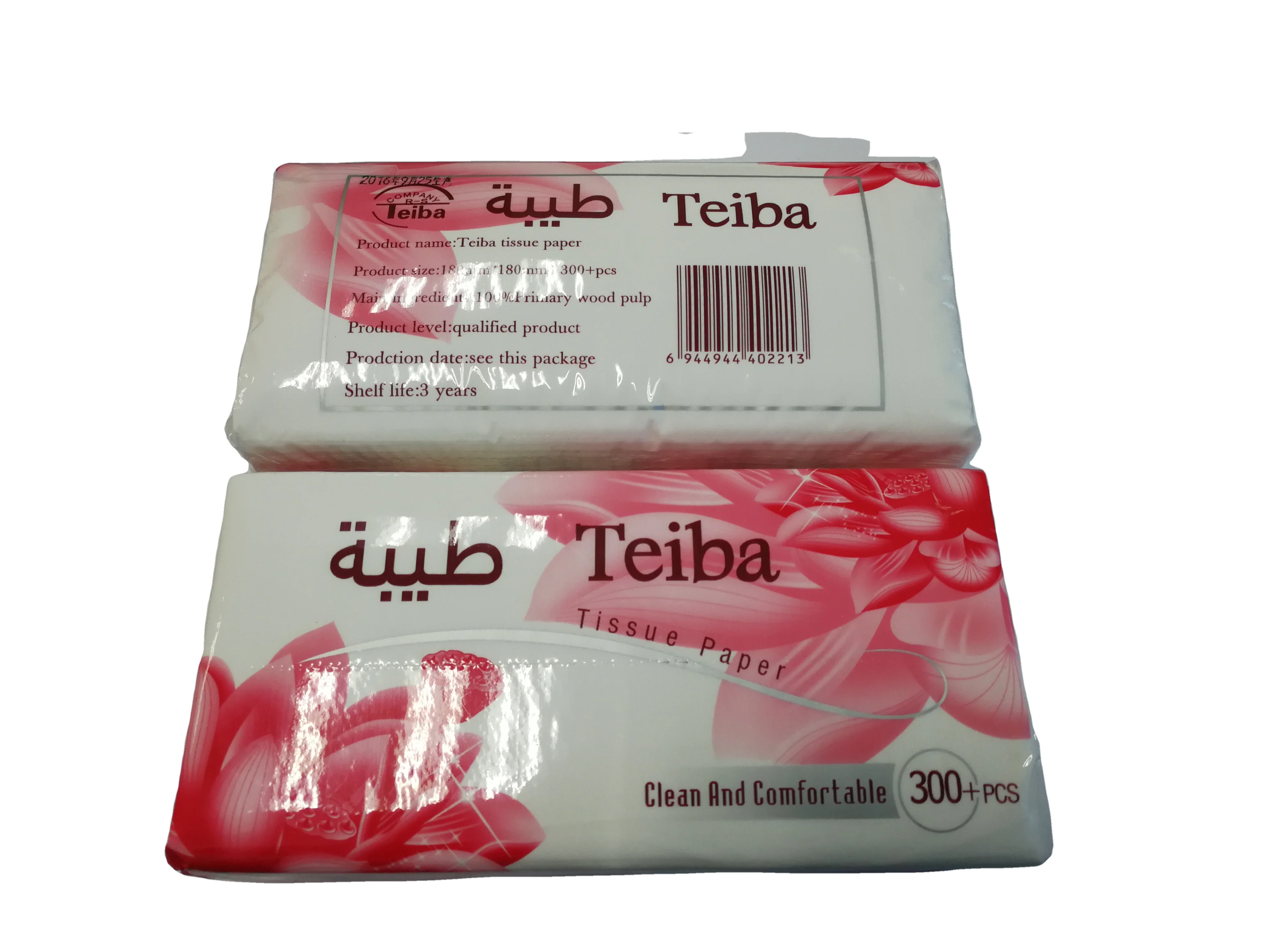 Wholesale  Soft packing poly bag tissue paper OEM  Pack Facial Tissue Paper soft facial tissue