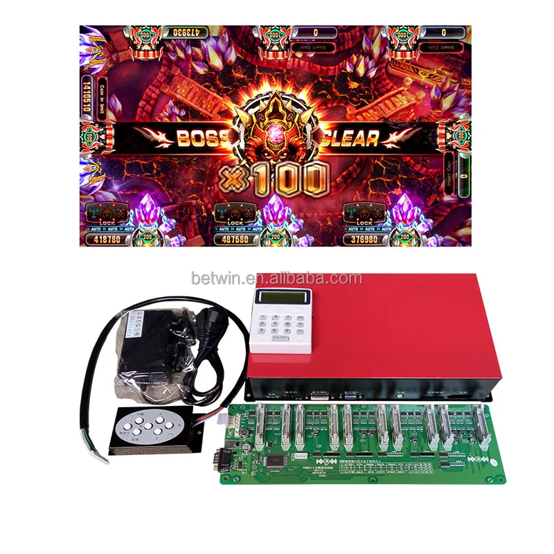 10player fish game Big Bonus Fish hunter game gambling machine Ocean Tyrant