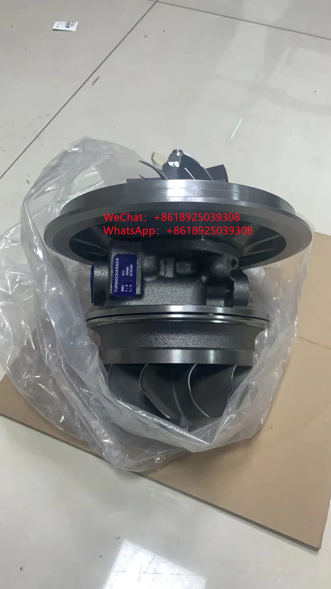 Notonparts Cartucho turbocompresor 1004095 100-4095 compatible con Caterpillar 7W3570 3512 3516 SR4 3512 3516 G3516