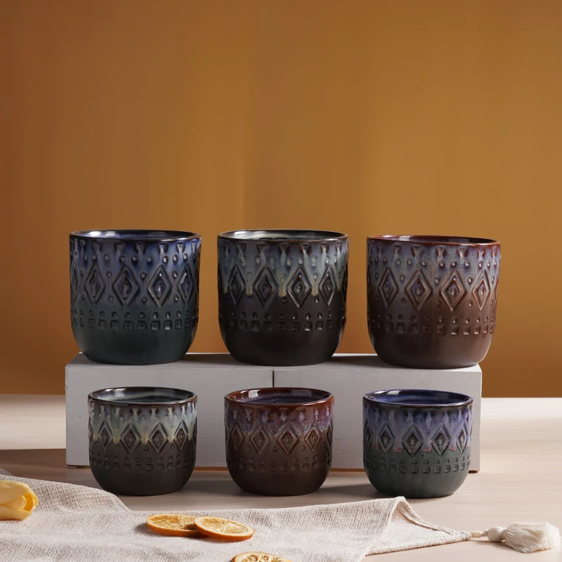 Custom Empty Ceramic Candle Container Candle Pot Ceramic Candle Jar