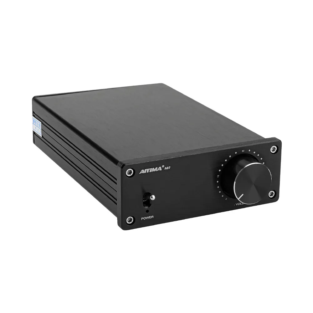  AIYIMA A07 2 0 Мини цифровой HiFi усилитель мощности аудио 300Wx2 TPA3255 для домашнего кинотеатра класса D стерео звуковой