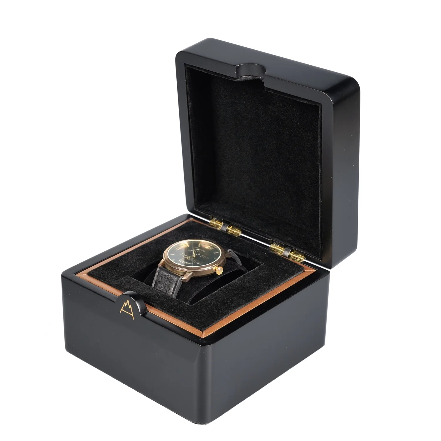 ODM/ OEM Custom Logo Wood Watch and Bracelet Boxes Case for Men Gift
