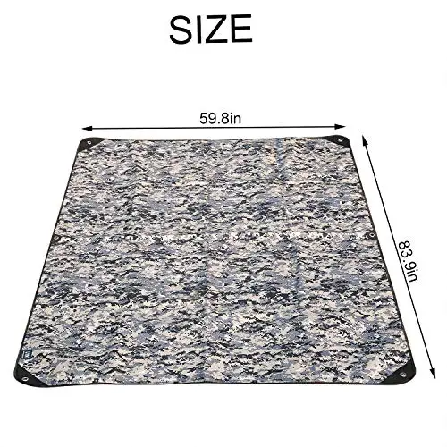 Portable Emergency Outdoor Waterproof Travel Warmer Bag  Emergency Blanket for camping or hiking