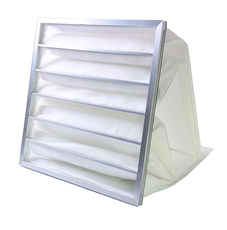 F7 F8 F9 filter bag pocket medium efficiency air filter for HVAC/cleaning room