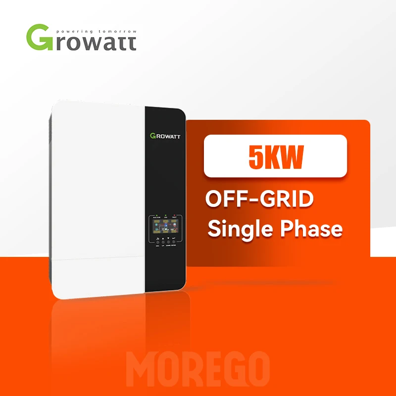Growatt 5000w off grid solar inverter 5000W MPPT solar inverter 5kw italy solar power generator inverter for solar panel system
