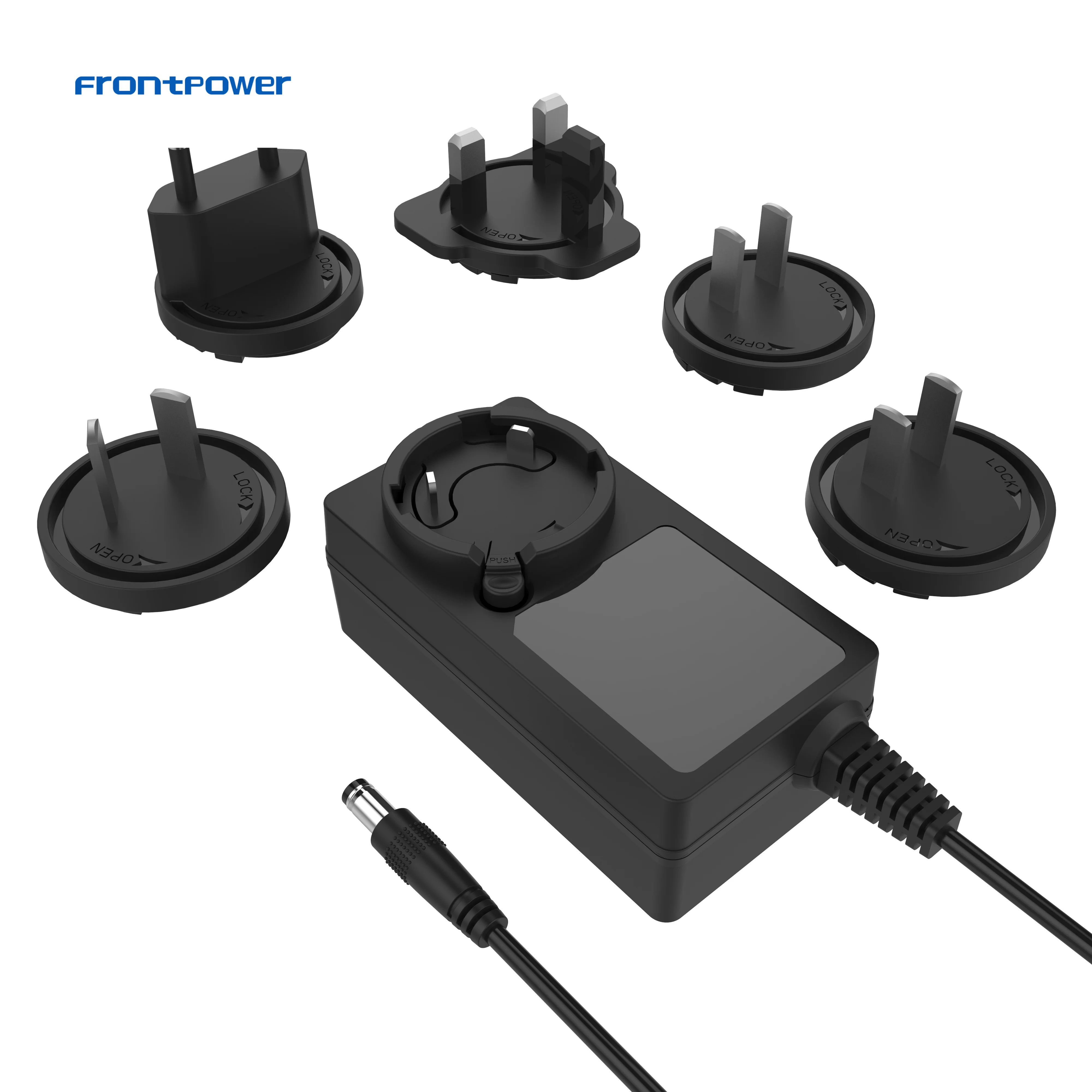 9.3V 4A pos adapter US EU UK AUS plug class 2 power supply 12V 4A switching power adapter with UL CE GS UKCA SAA certs