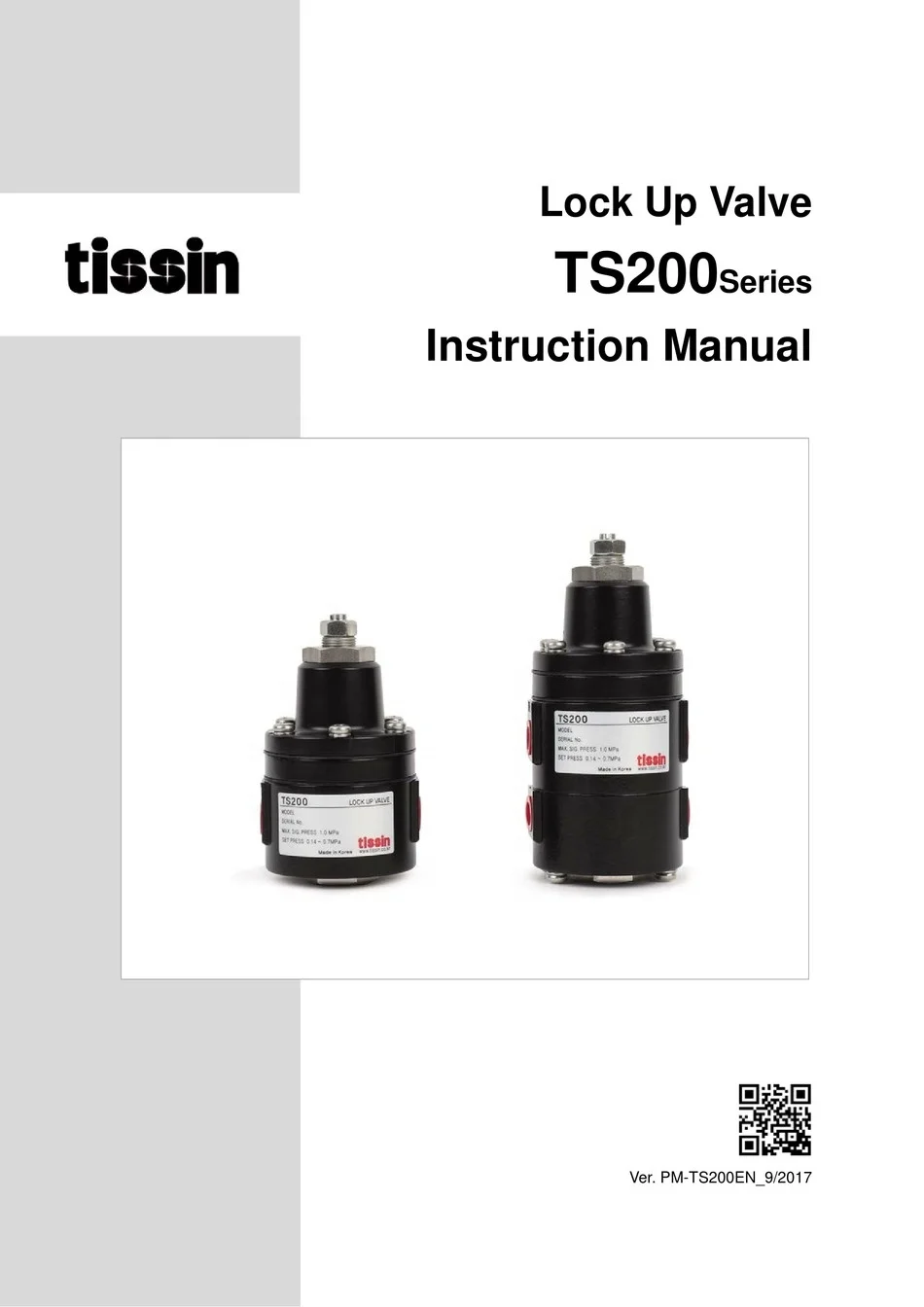 New Original tissin Korea Valve positioner TS200S/TS200D/TS205S/TS205D air lock valve in  stock