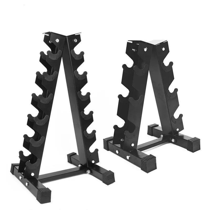 Bunnyhi YL017 Gym Vertical Dumbbell Stand Set Rack 3 Tier Hex Dumbbell Rack