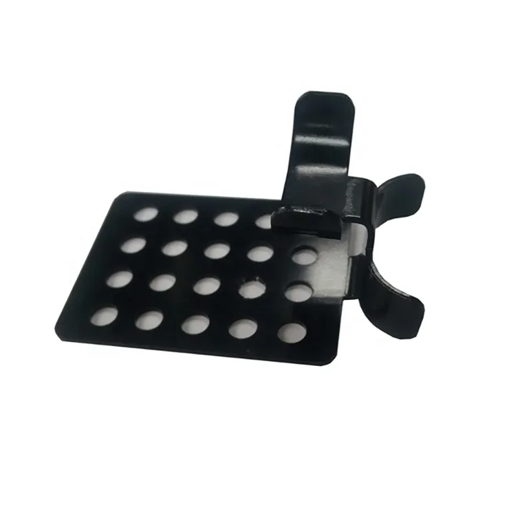 Dongguan manufacturer standard metal clip for heat cable sheet metal stamping standing heat cable grip clips aluminum roof clips