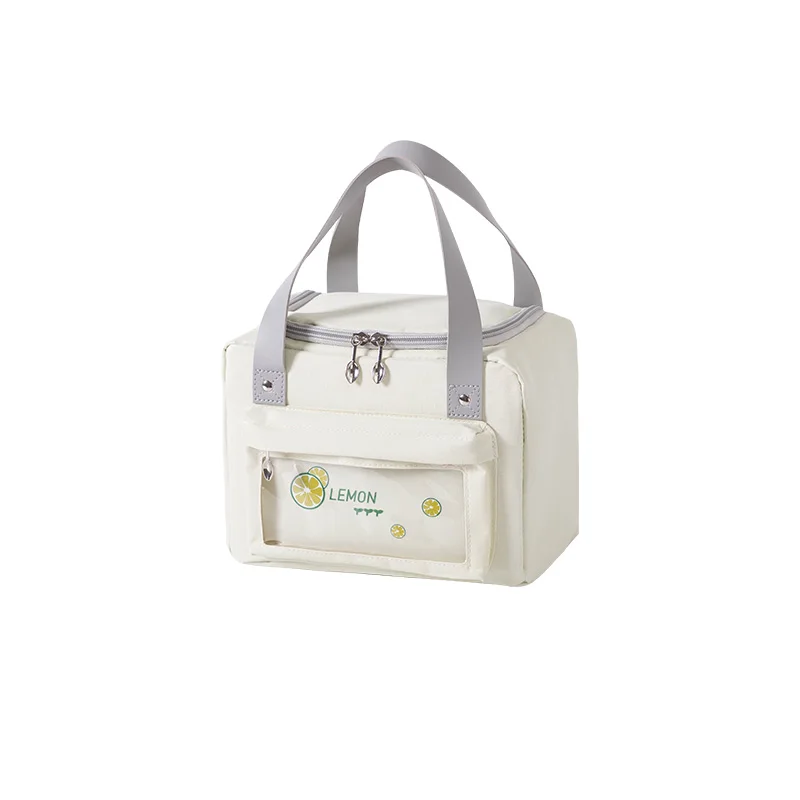 High Quality Small Thermal Bag  Ice Food Tyvek Zipper Tote Lunch Cooler Bags