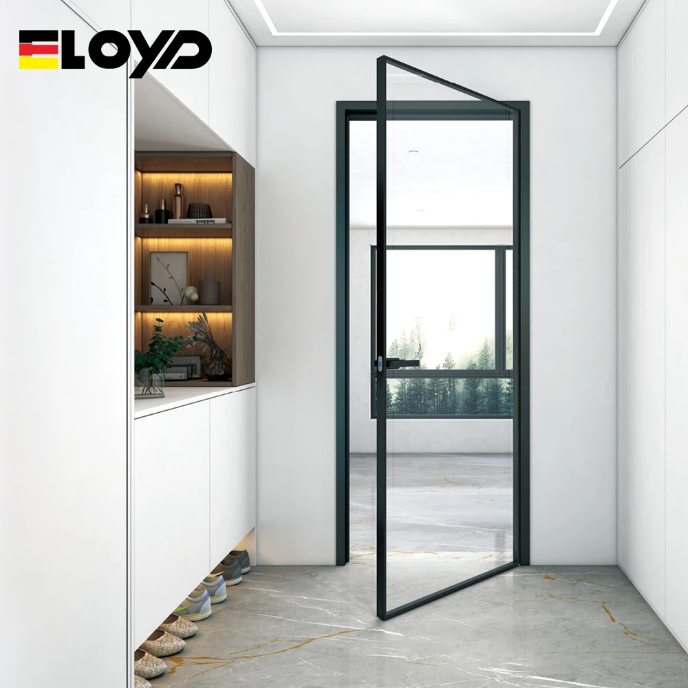Eloyd Topbright sound insulation custom window modern double glazed aluminium picture windows grill design