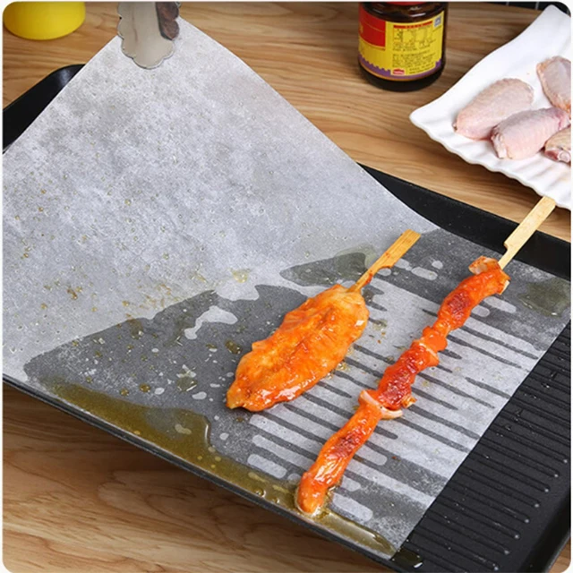 Food Wrapping Use Greaseproof Printed Baking Paper Parchment Paper in rolls