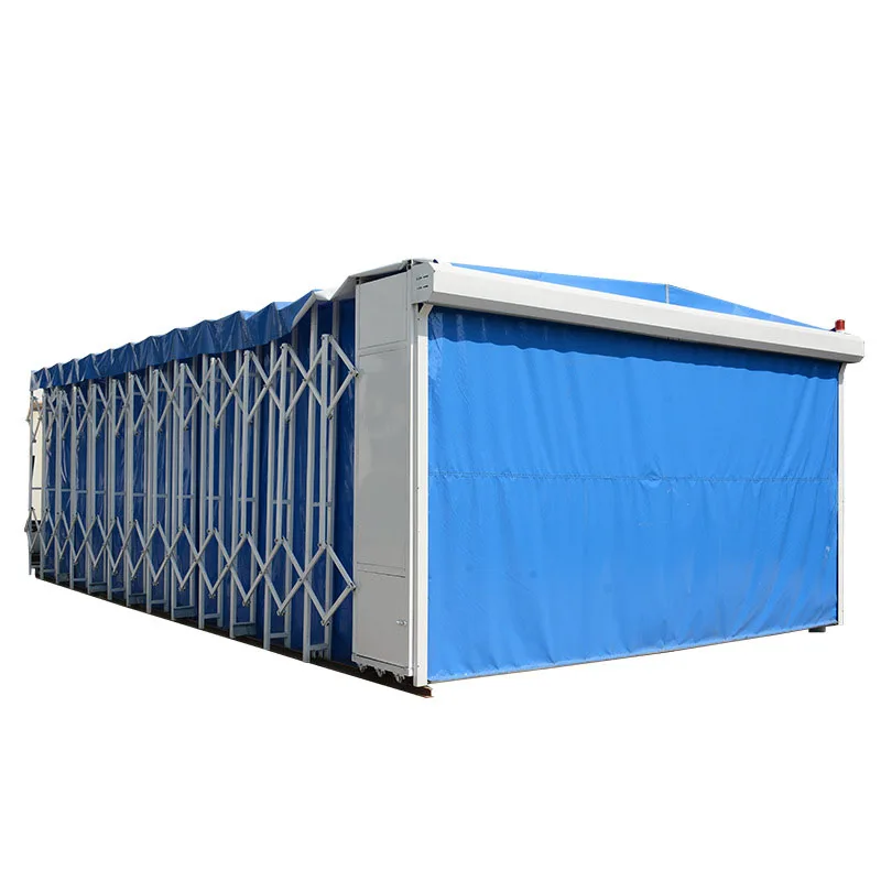 Professional Long Car Telescopic Spray Booth Paint Baking Oven Car Painting Room