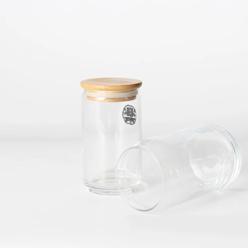 12oz 16oz Wholesale 12oz 16oz Cola Glass Cup Beer Can Cup Glass 600ml