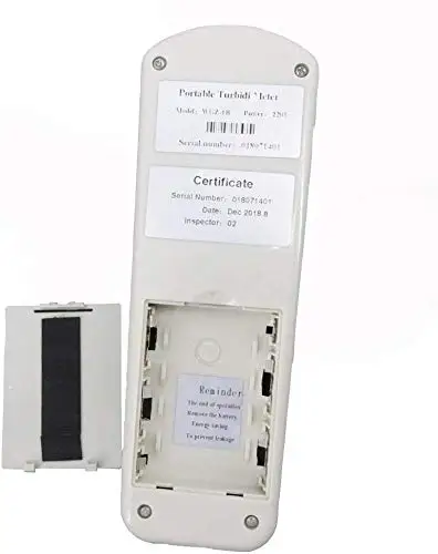 WGZ-20B Portable Digital Turbidimeter WGZ20B Turbidity Meter 0.01 NTU 0-20 NTU