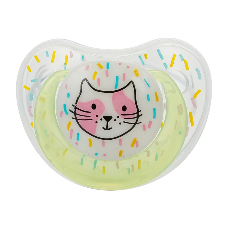 xunyi China Supplier New Product 100% Food Grade Silicone Natural Baby Pacifier Wholesale