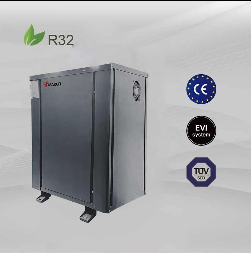 Geothermal Heating Water to Wate 12KW Ground Source Heat Pump Water Heater With Inverter for Heating Cooling