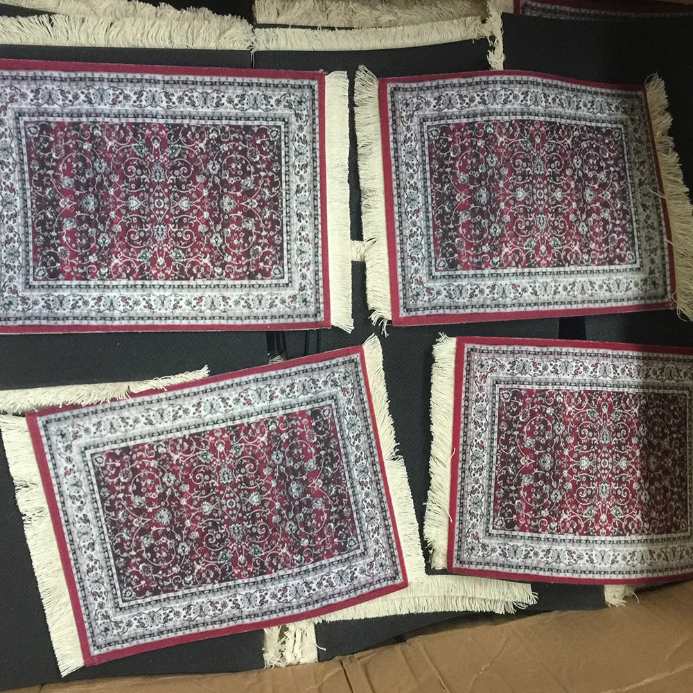 Custom Eco-friendly Persian Style oriental Woven Carpet Decor Mouse Pad