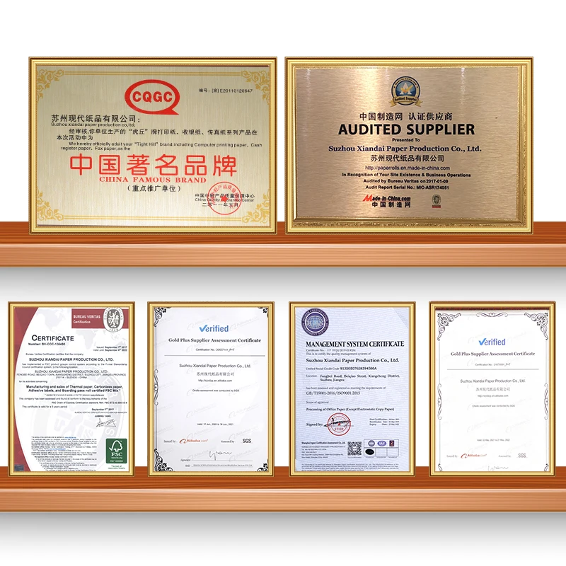 Thermal Paper Suppliers 55gsm 57mm 58mm 80mm  3 18 57 x 40 13Core BPA Free Thermal Paper Roll