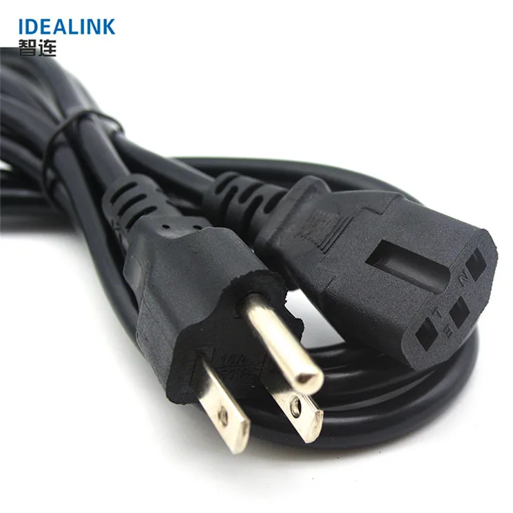 Oem Design Ccc Ce Usa Ac 3 Pin Power Cord Cable For Computer And Laptop