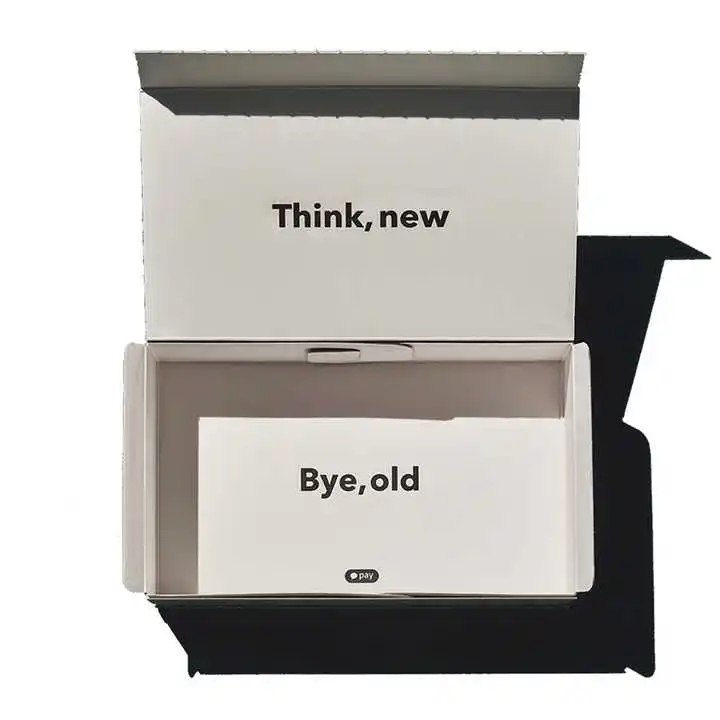 Индивидуальная печатная самоуплотняющая Подарочная коробка с закрытием отрывной полосы из гофрированной картонной бумаги для доставки