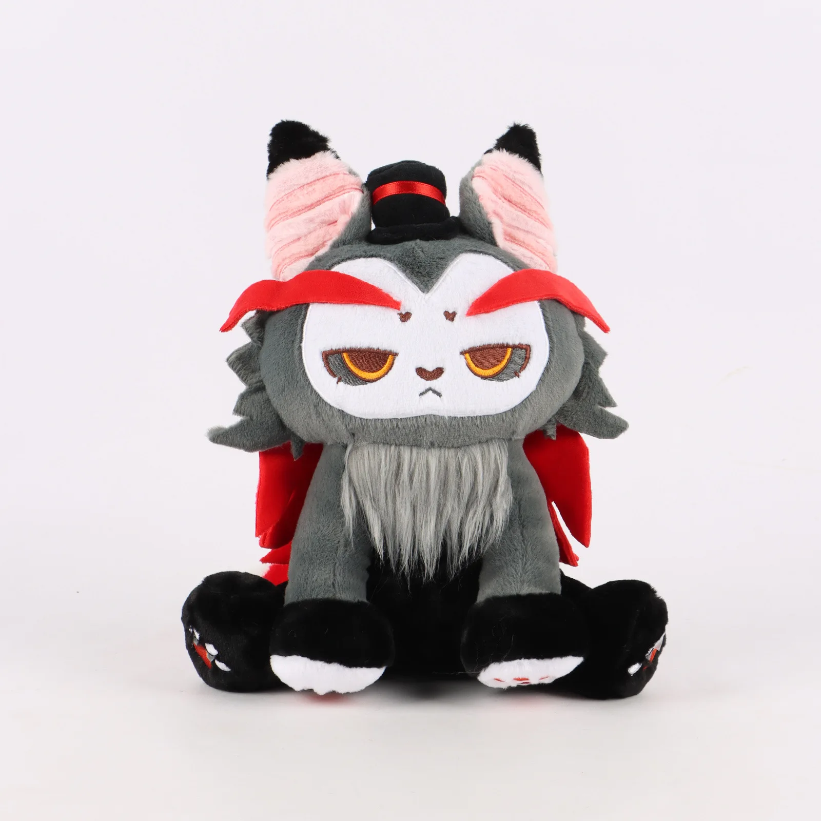 Оптовая продажа новые плюшевые куклы Hazbin в отеле из шелухи Helluva Boss Moxxie и Millie Plushies для телевизионных фанатов подарок