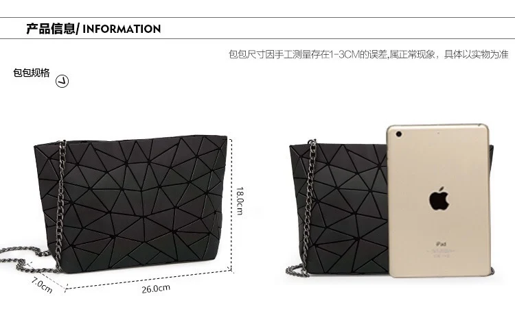 Crossbody geometric