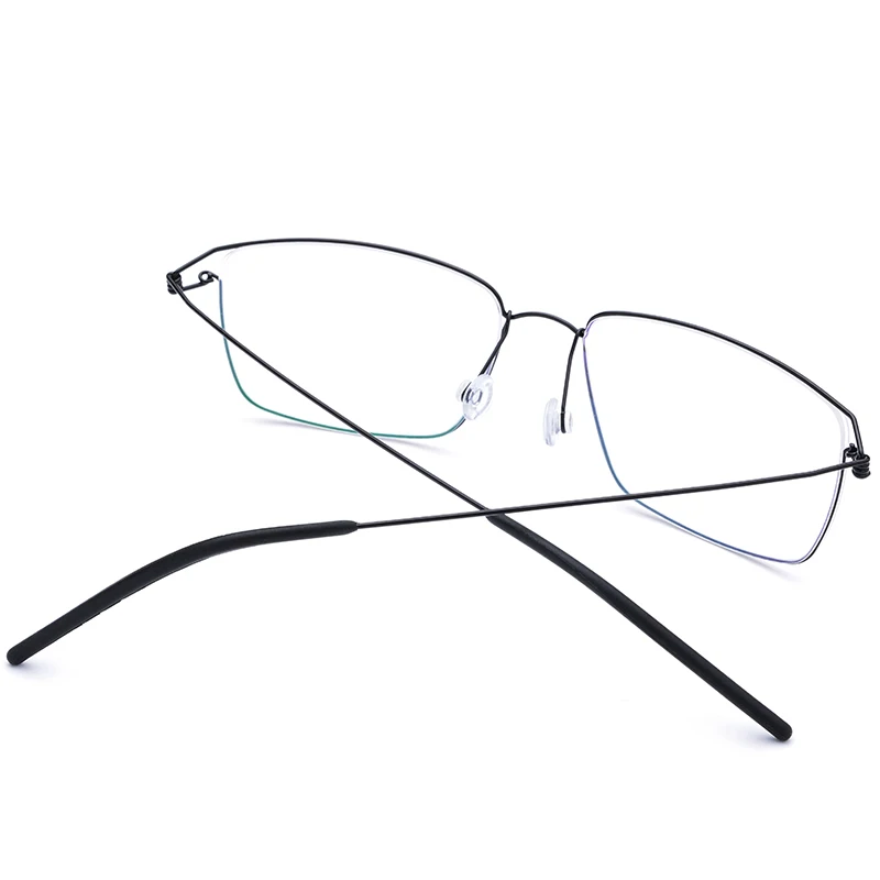 New Fashion Brand Designer Myopia Screwless Eyewear Titanium Alloy Optical Glasses Frames Men Women Prescription Eyeglasses Spec
