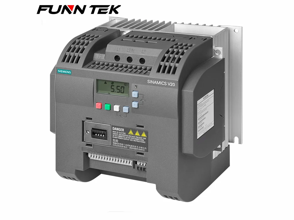 Siemens inverter series 6SL3210-5BE13-7UV0 0.37KW SINAMICS V20 380-480V 3AC Frequency converter