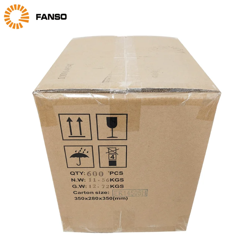 FANSO ER14505H/LS14500 3.6V Primary Lithium Battery Suitable for Smart water meter CNC encoder